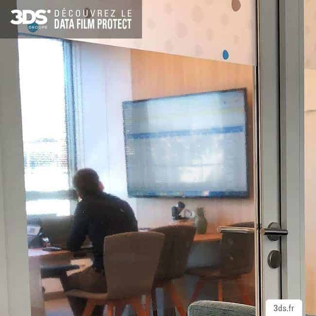 Vitrophanie / zoom sur la Solution DATA FILM PROTECT de 3DS Groupe Vitrophanie / zoom sur la Solution DATA FILM PROTECT de 3DS Groupe