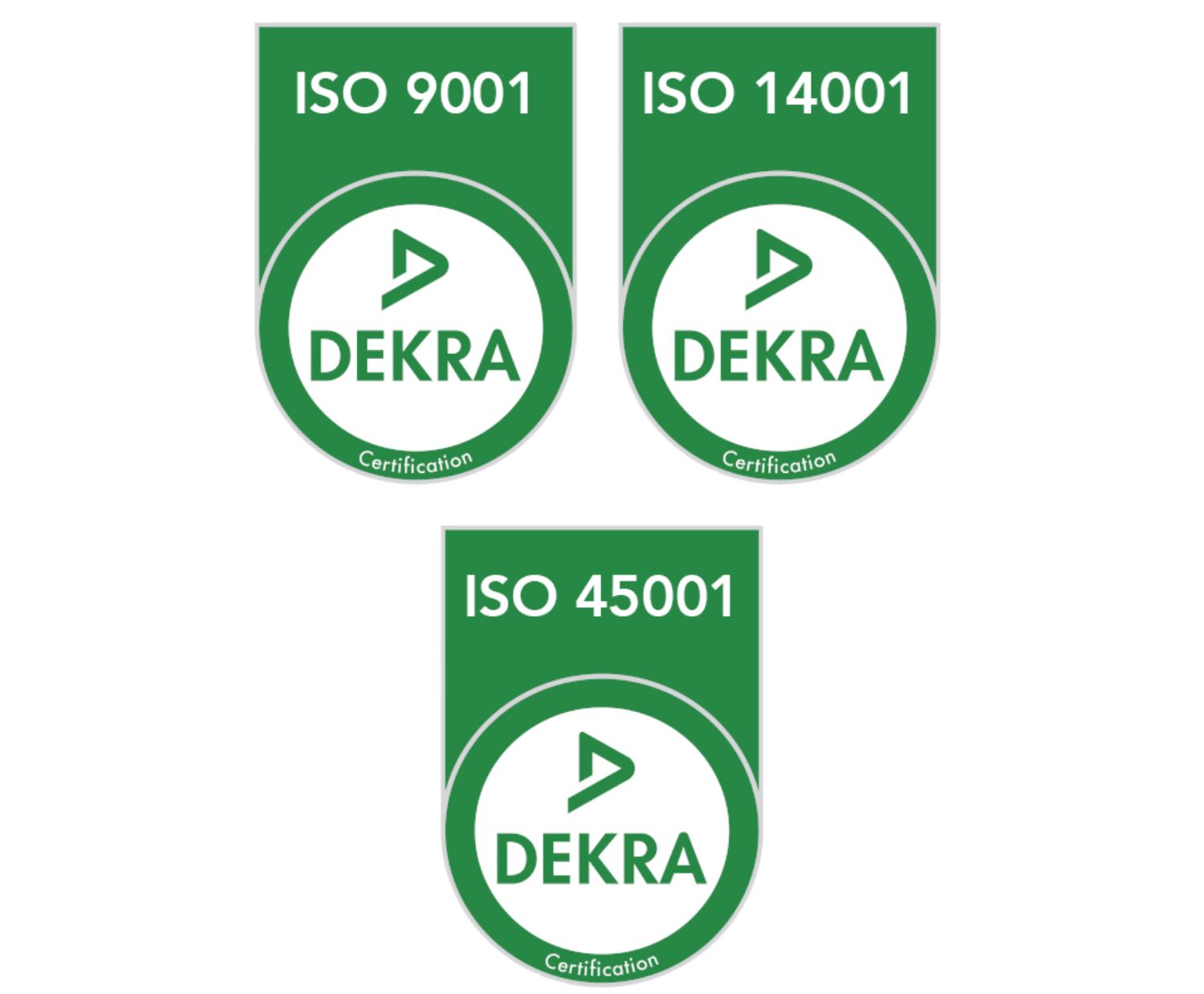 3DS Groupe certifications ISO