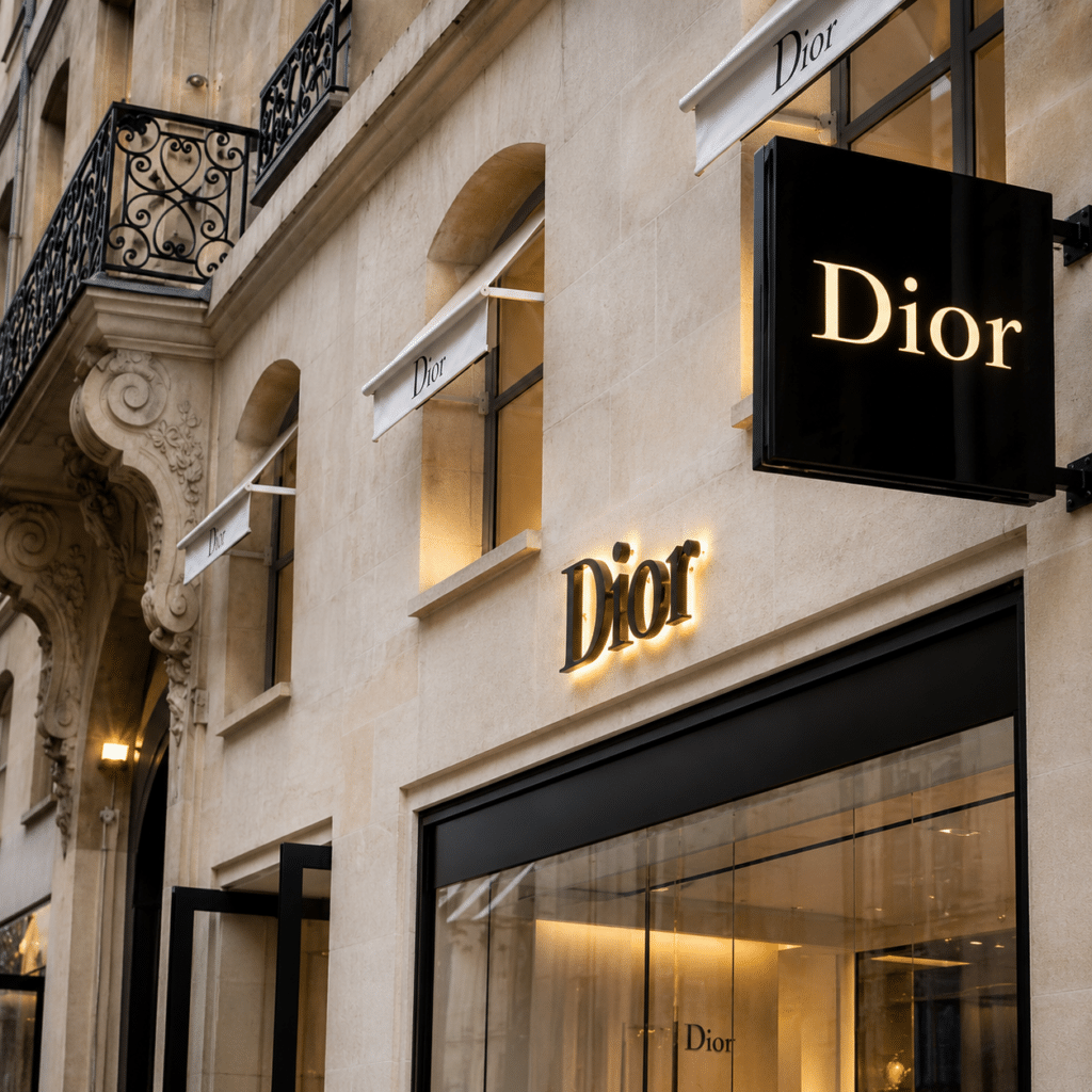 3DS Groupe Enseigne DIOR Retail Drapeau