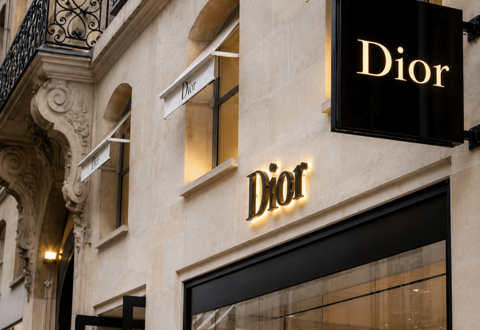 3DS Groupe Enseigne DIOR Retail Drapeau