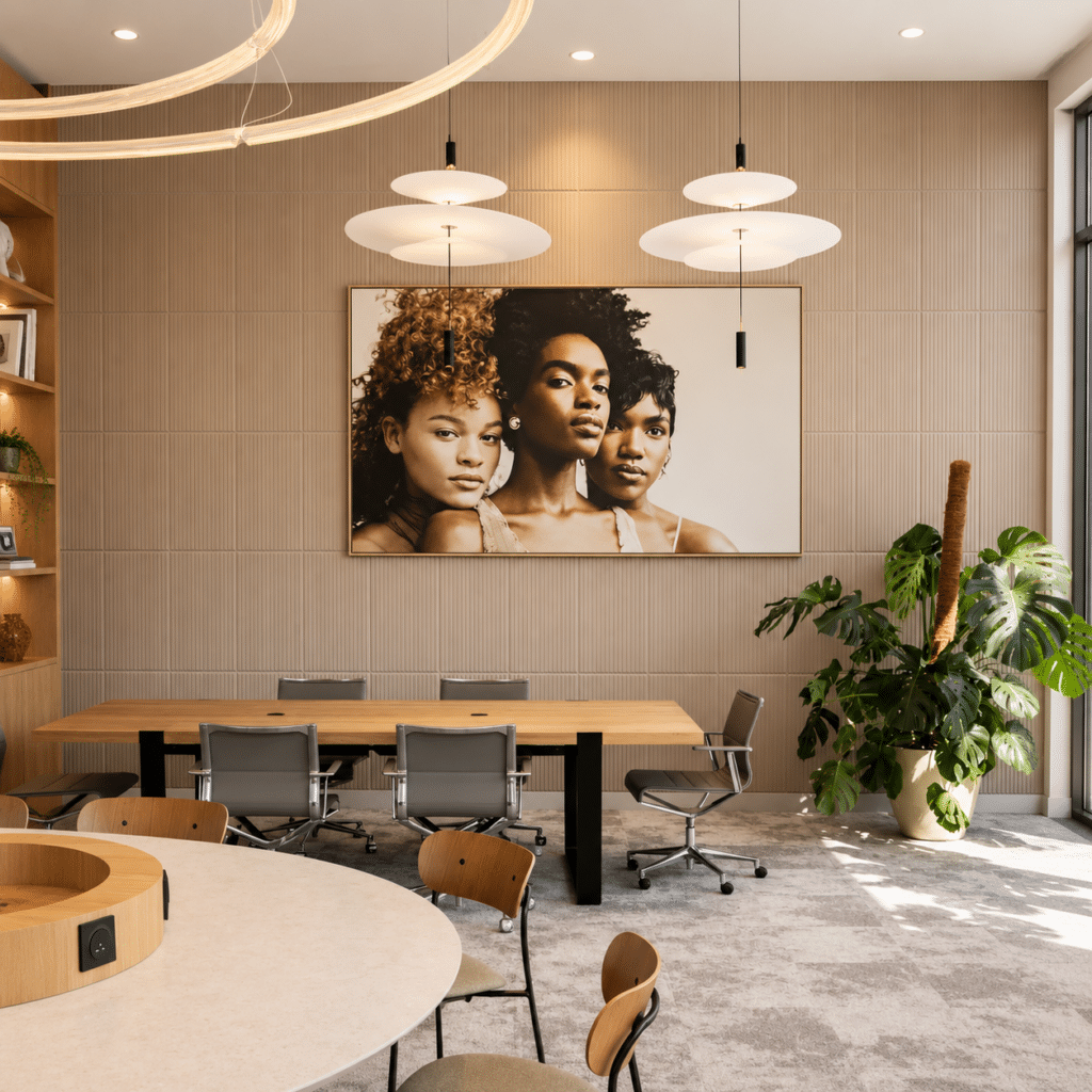 3DS Groupe Visuel et adhésifs Aménagement bureaux L'ORéal