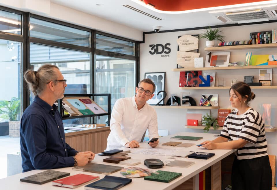 3DS Groupe Bureau d'études Showroom Programmation signalétique