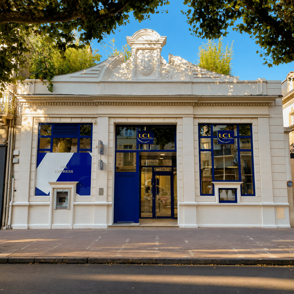 3DS Groupe Communication visuelle multisite LCL Façace Agence