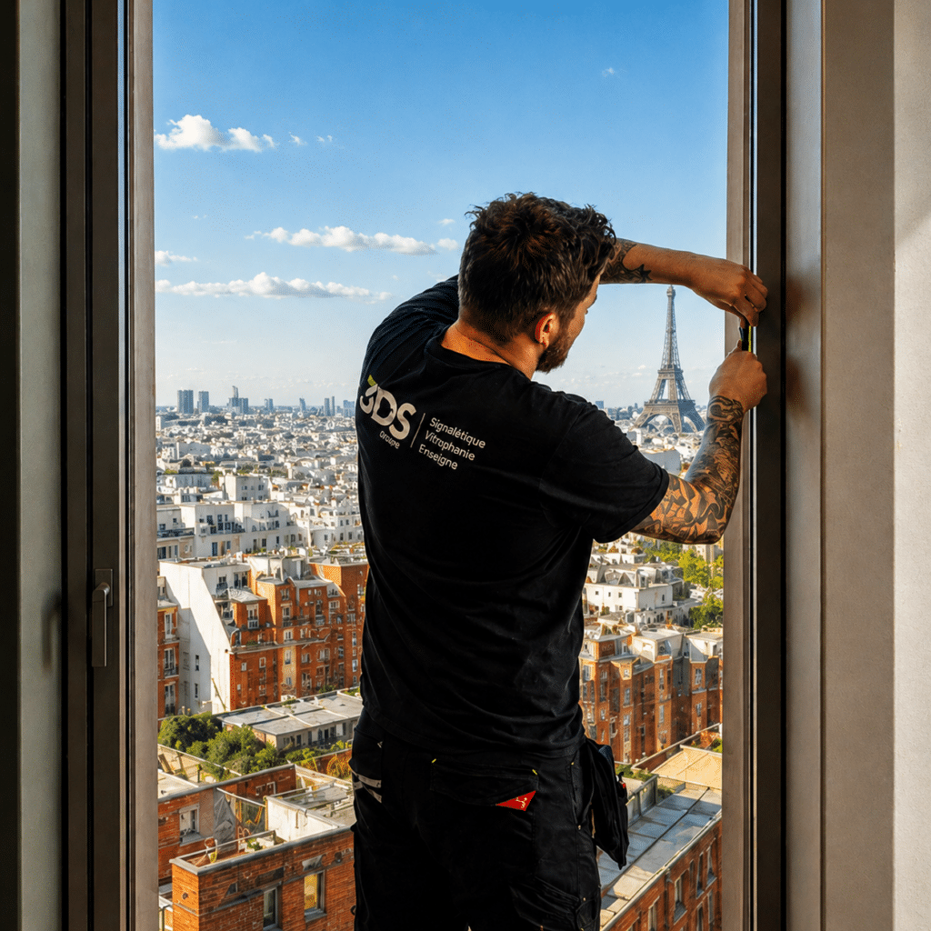 3DS Groupe Poseur Vitrophanie Paris