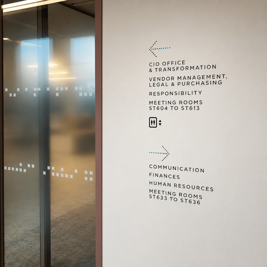 3DS Groupe Signalétique adhésive directionnelle L'Oréal