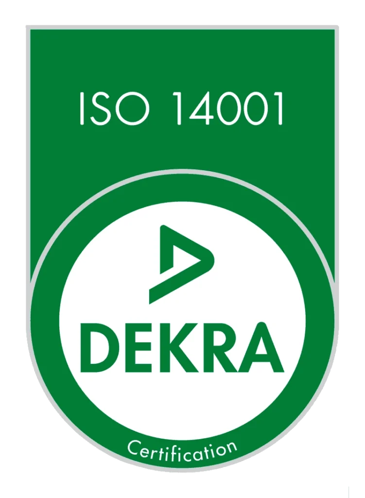 DEKRA Seal ISO 14001 3DS GROUPE