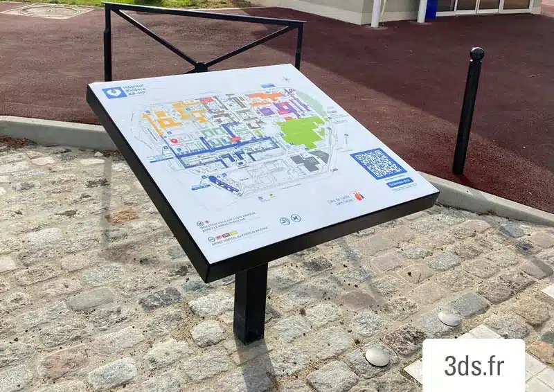 Signaletique Plan Entree panneau