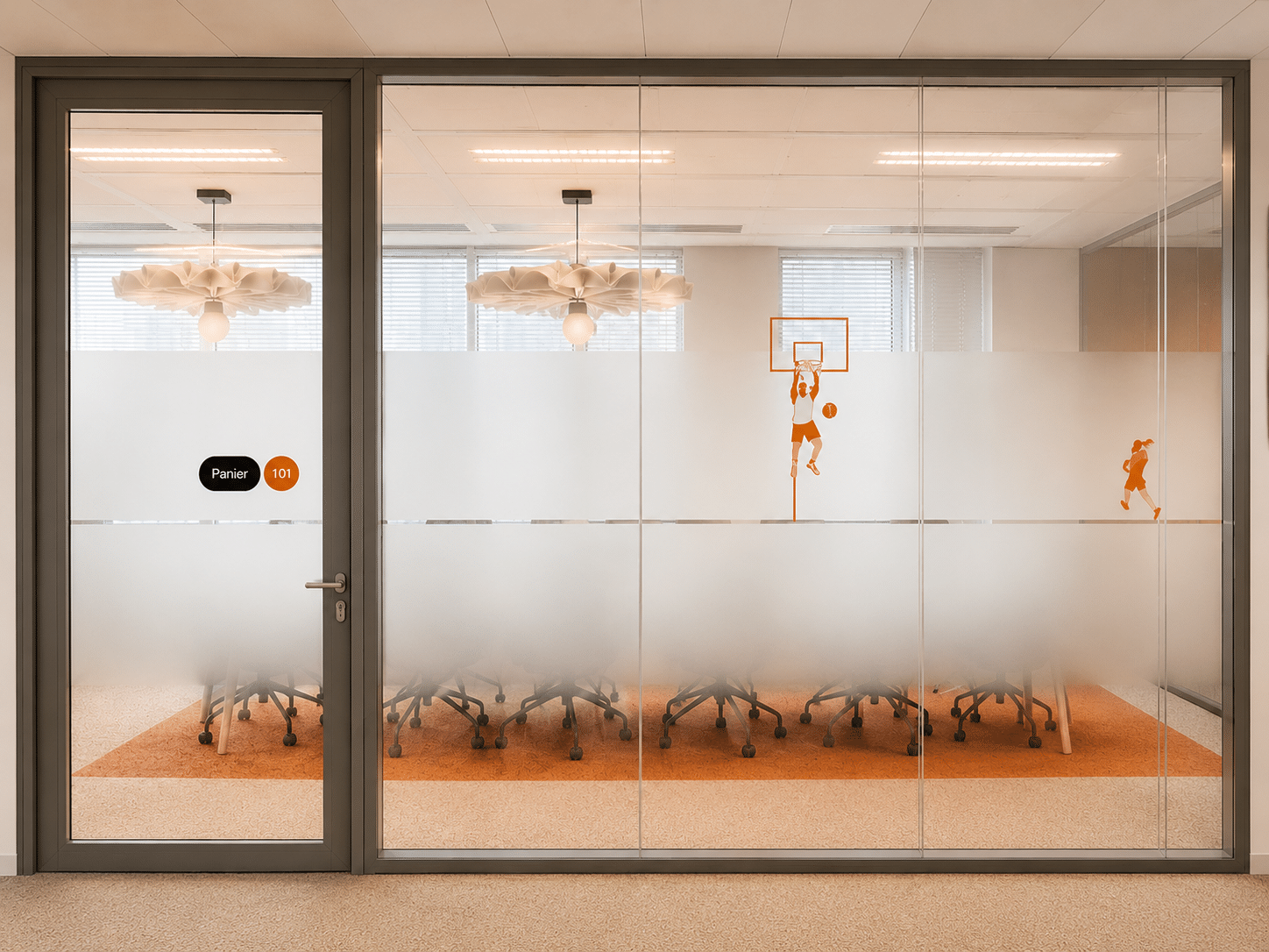 3DS Groupe Orange Vitrophanie sur mesure 16