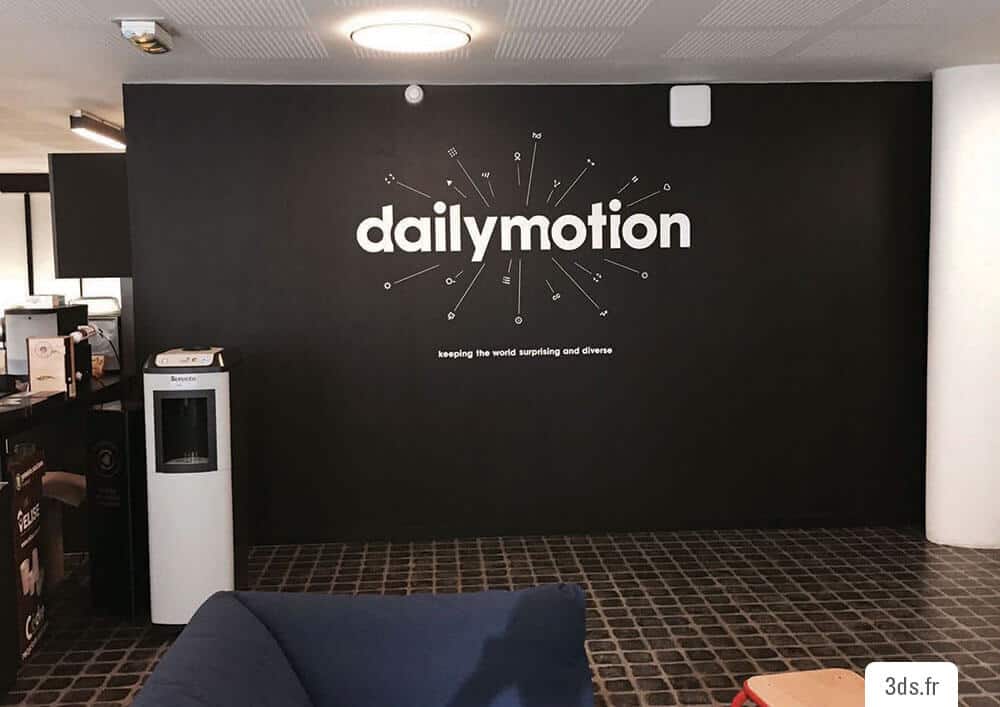 Enseigne adhésive découpée dailymotion