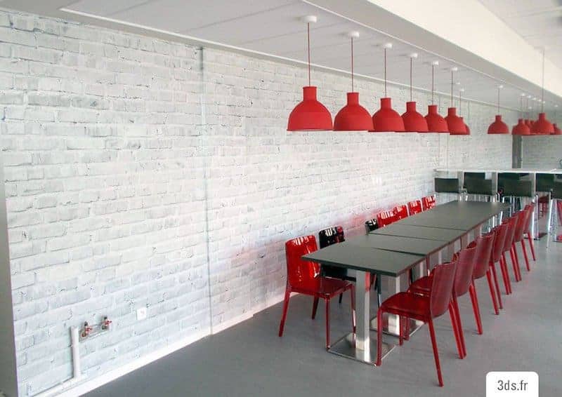 Visuel Mur Brique Trompe L'Oeil - Décoration Murale