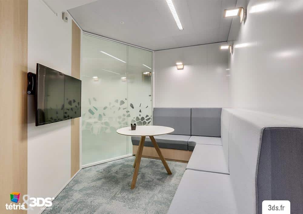 Vitrophanie toute hauteur impression sur mesure