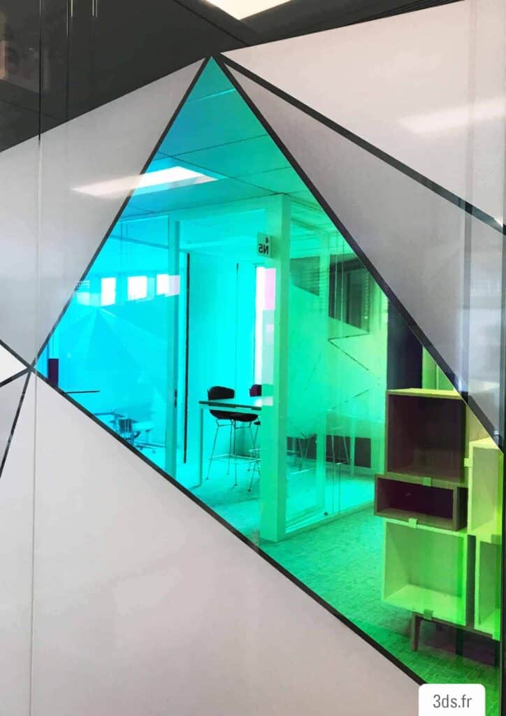 Prix Film dichroïque sur mesure bureau