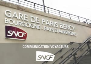 Déploiement signalétique gares SNCF - Référence