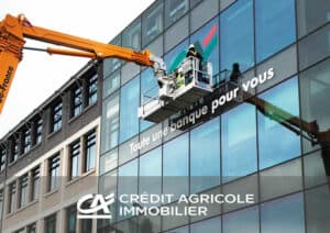 Aménagement bureau CREDIT AGRICOLE IMMOBILIER - Référence