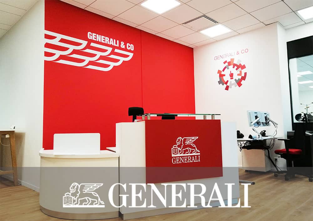 Aménagement bureau GENERALI - Référence