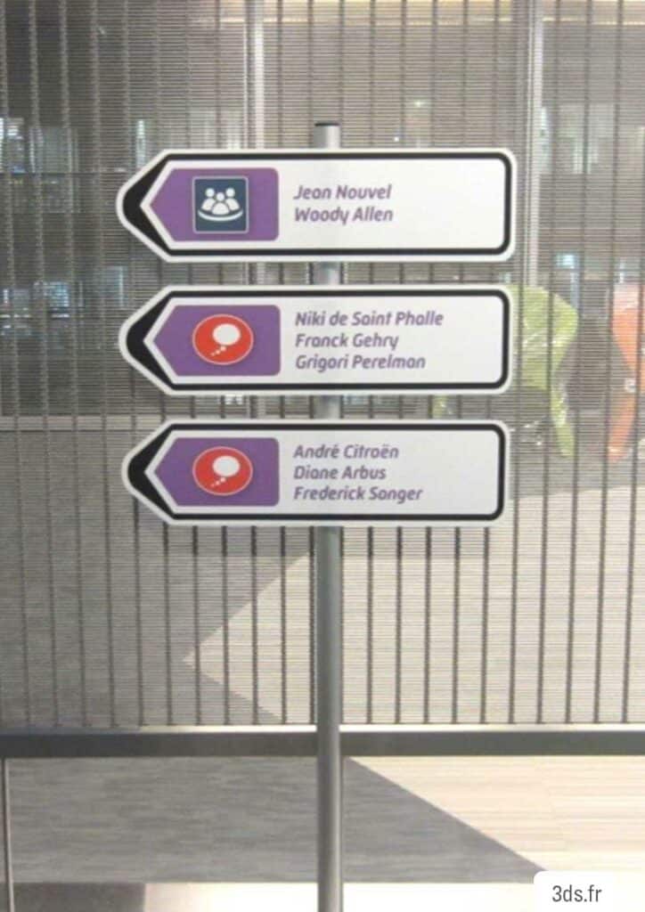 Panneau Orientation Multidirectionnel - Signalétique Extérieure Sur Mesure