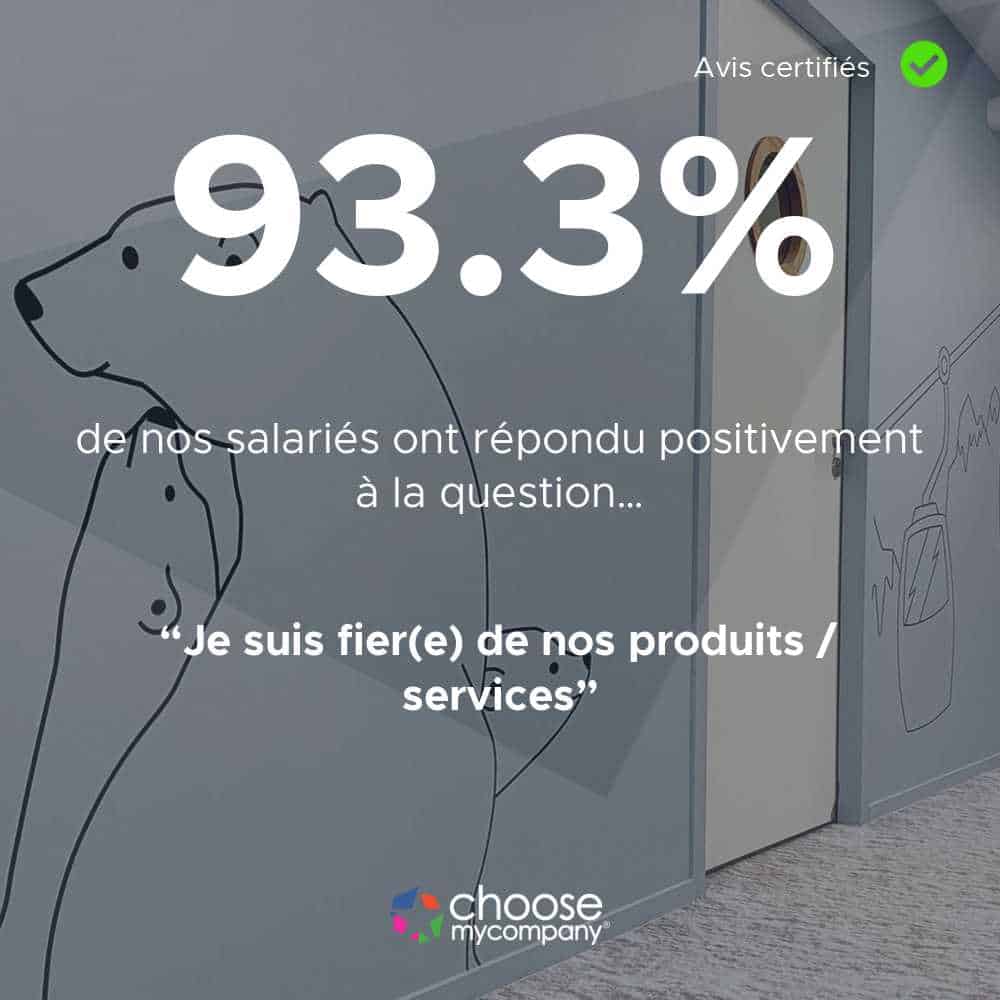 Avis certifiés Fierté Choose my Company