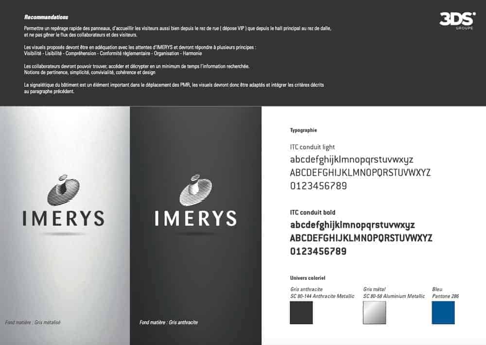 Identité Visuelle Graphique pour Imerys