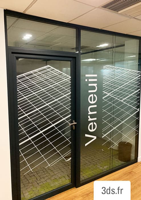 Vitrophanie Confidentielle Corporate