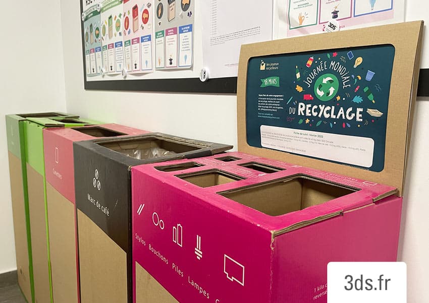 Joyeux recycleurs, recyclage