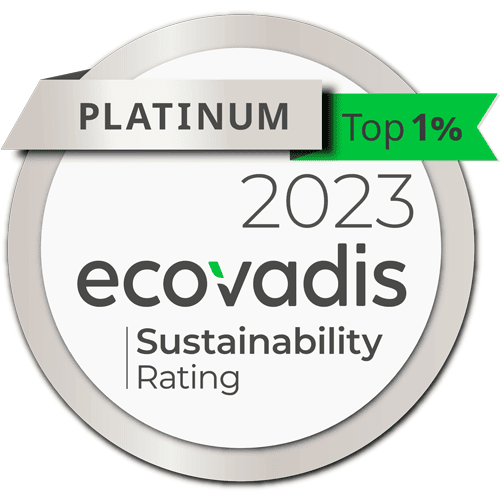 Label Ecovadis 3DS Groupe