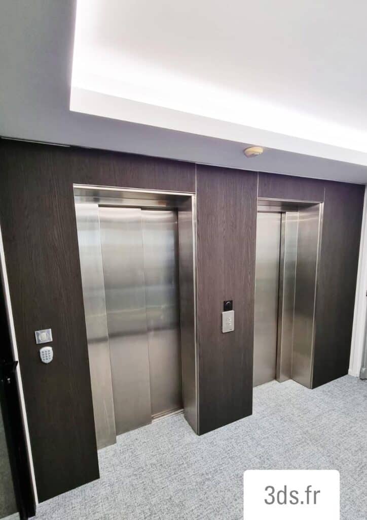 Habillage Surface Ascenseur 3ds Groupe