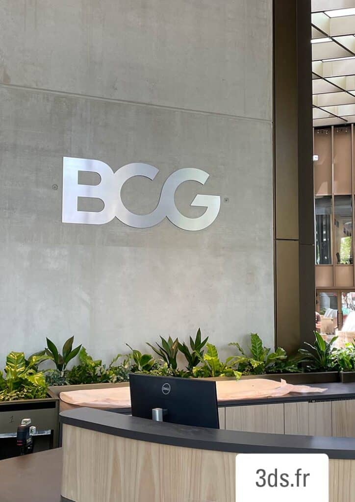 Enseigne Bcg 3ds Groupe