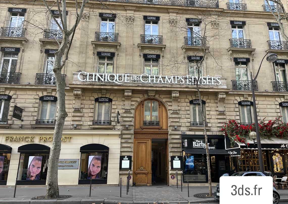 Clinique des Champs Élysées - 3DS Groupe