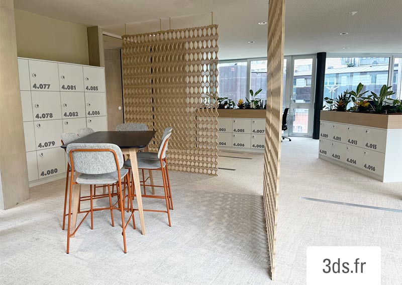 Signaletique Numero Casiers Bureaux 3ds Groupe