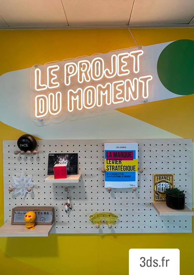 Signaletique Neon Bpi 3ds Groupe