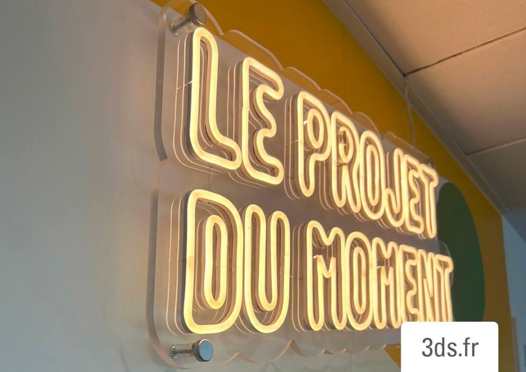 Signaletique Neon Proche Bpi 3ds Groupe
