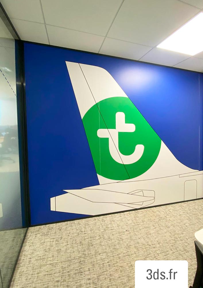 Visuel Avion Transavia 3ds Groupe