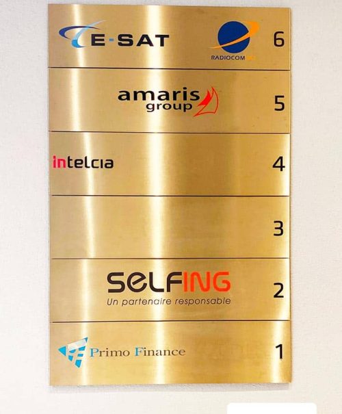 signaletique plaque etage selfing 3ds groupe
