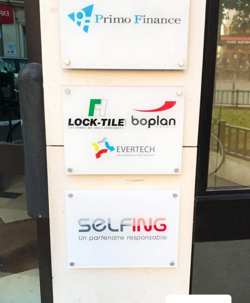 signaletique plaque exterieur selfing 3ds groupe